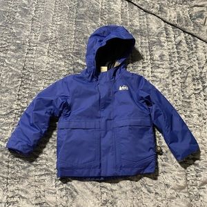 REI 2T Blue Rain/Snow Coat